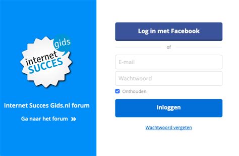 affiliate marketing inloggen.